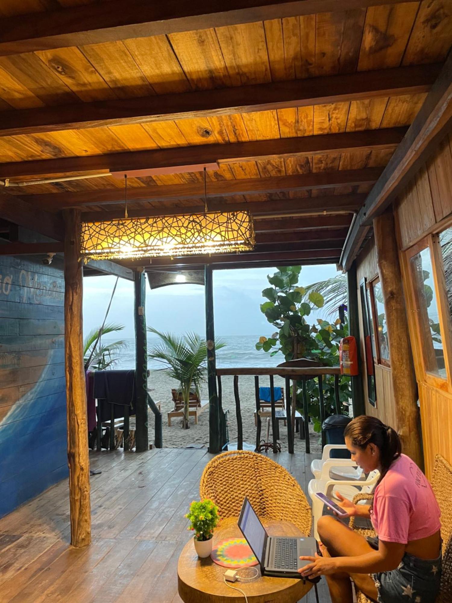 The Mompe Beach Hostal La Poza 외부 사진